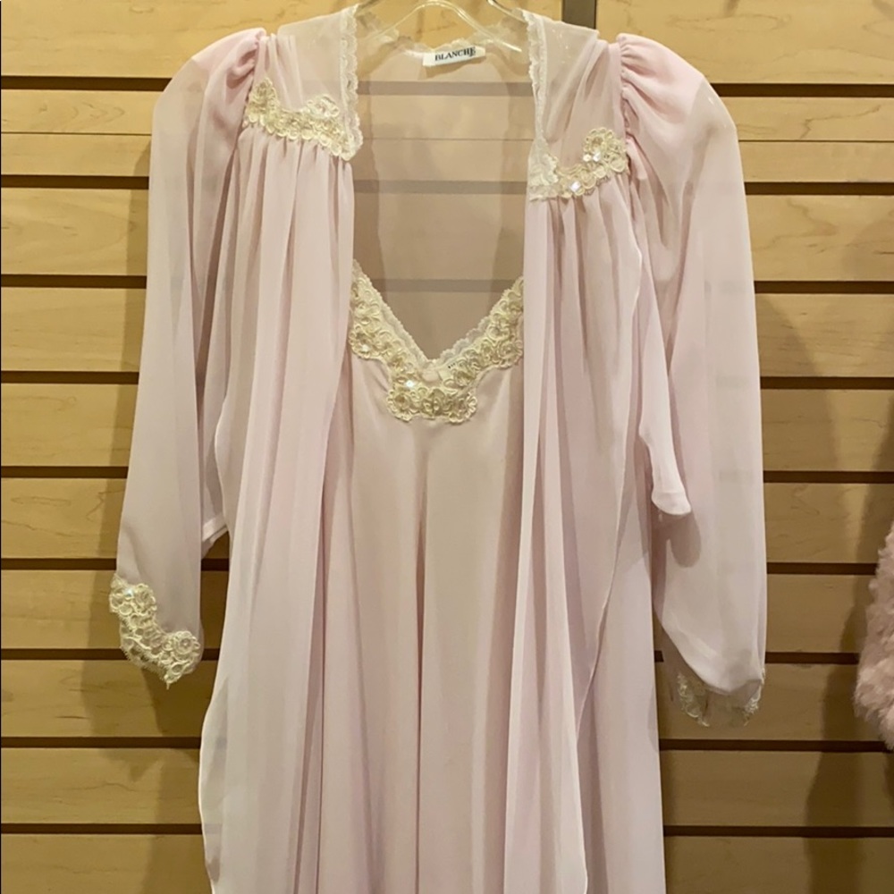 Blanche baby pink honeymoon set